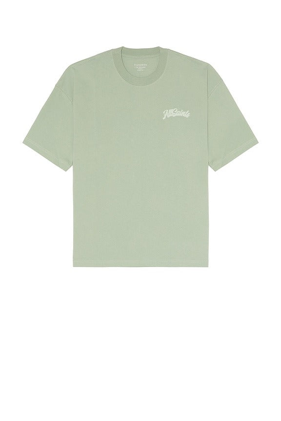 Odyssey Crew Tee in Spring Green
