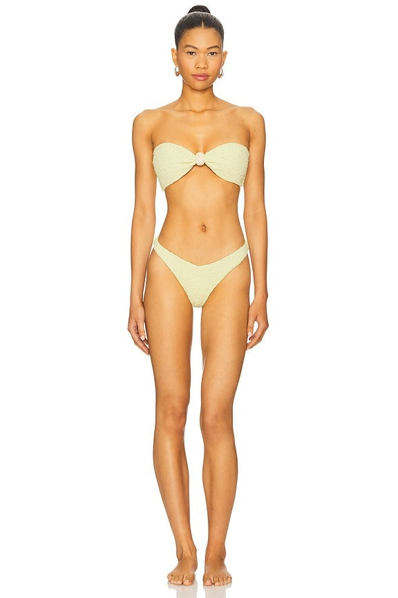 Nina Bikini Bottom in Lemon