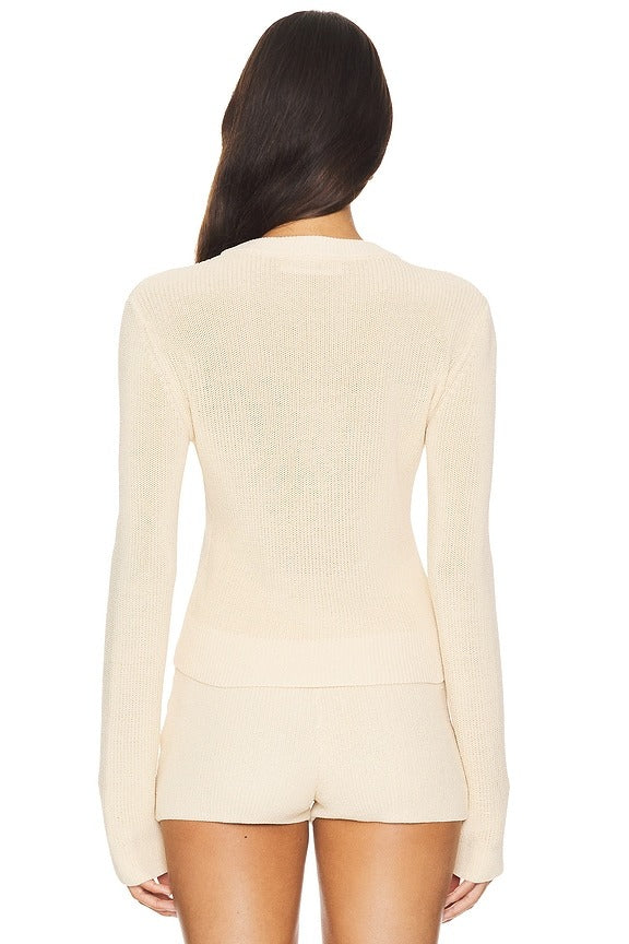 Lysi Top in Biscuit