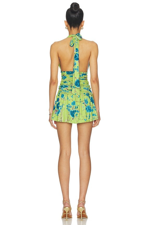 Natalia Dress in Verdant Piano