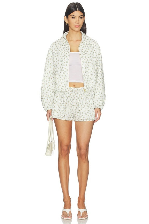 Nadine Jacket in Sprigged Floral